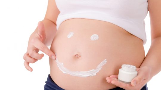 Huden under graviditeten